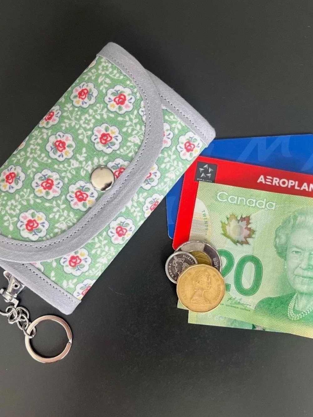 Cath kidston kempton rose style wallet handmade